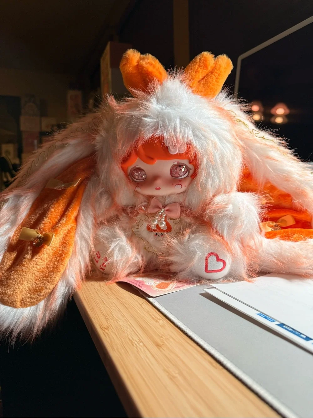 ZFAZ LUXI 400% NWOB CARAMEL CLOUD PLUSH